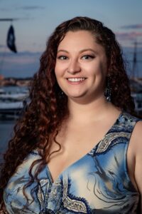 Headshot of Heard teaching artist Rebecca Scruggs.
